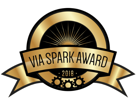 VIA Spark Award Logo